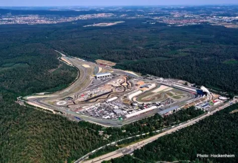Circuit d'hockenheim - Roulage moto